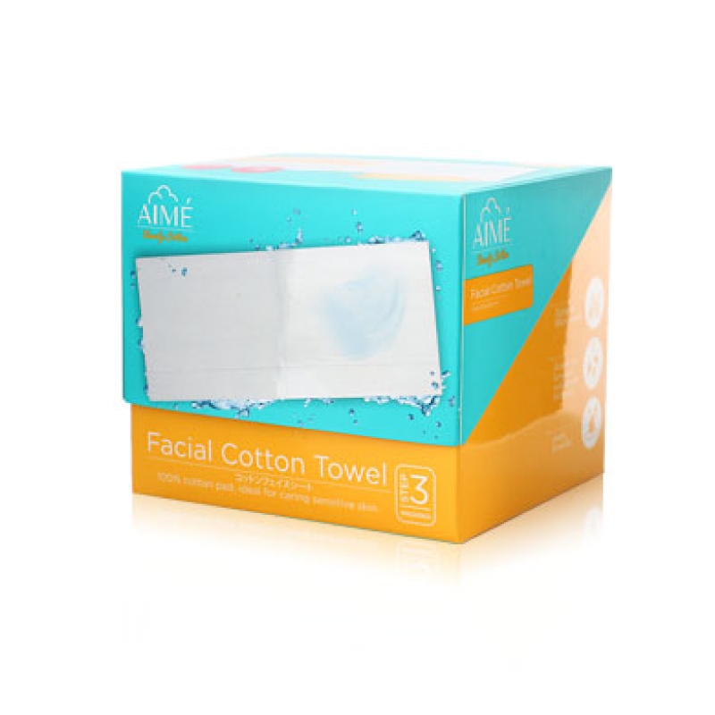 AIME Facial Cotton Towel สำลี 40pcs