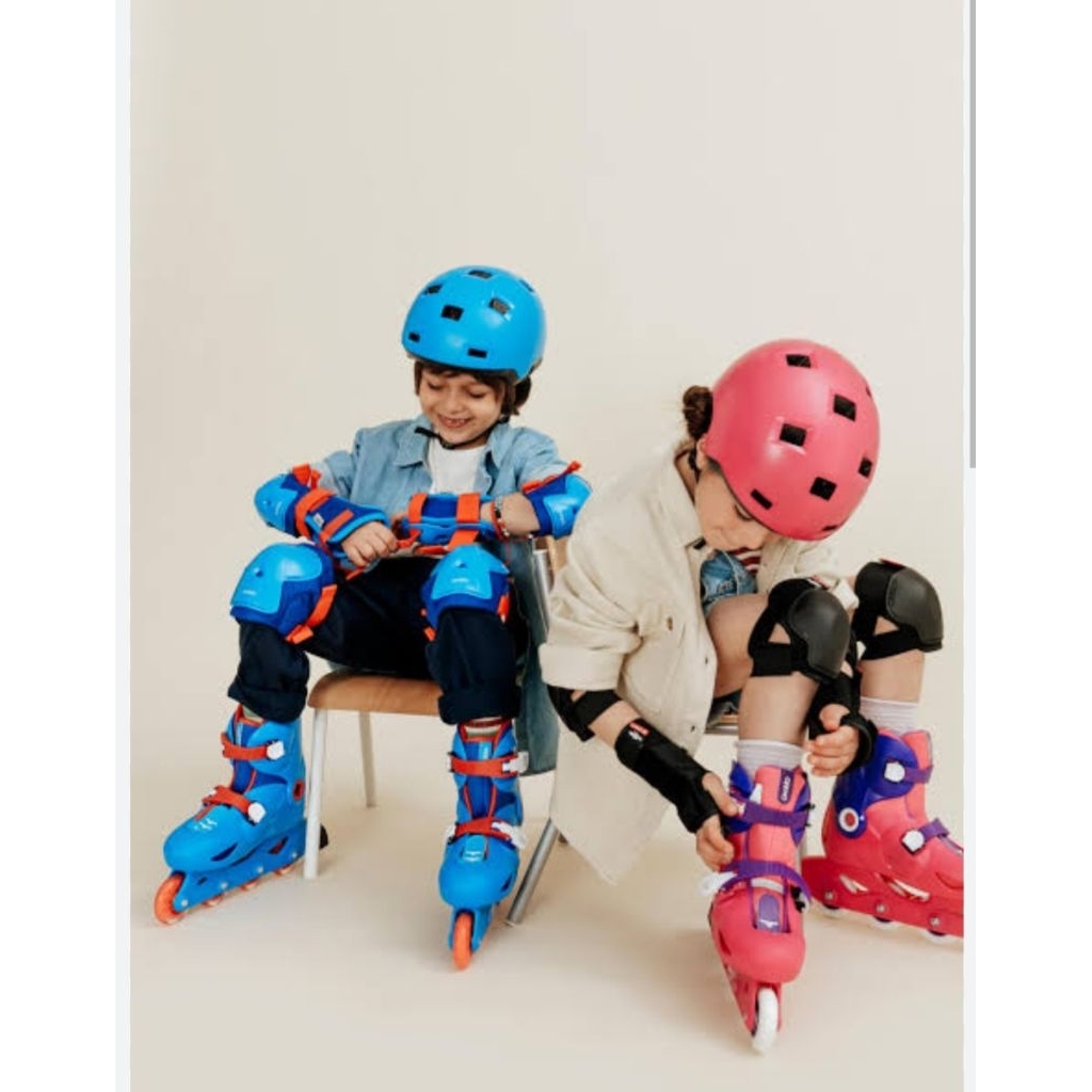 Oxelo size XS มือสอง สนับเข่ามือศอกสำหรับเด็ก