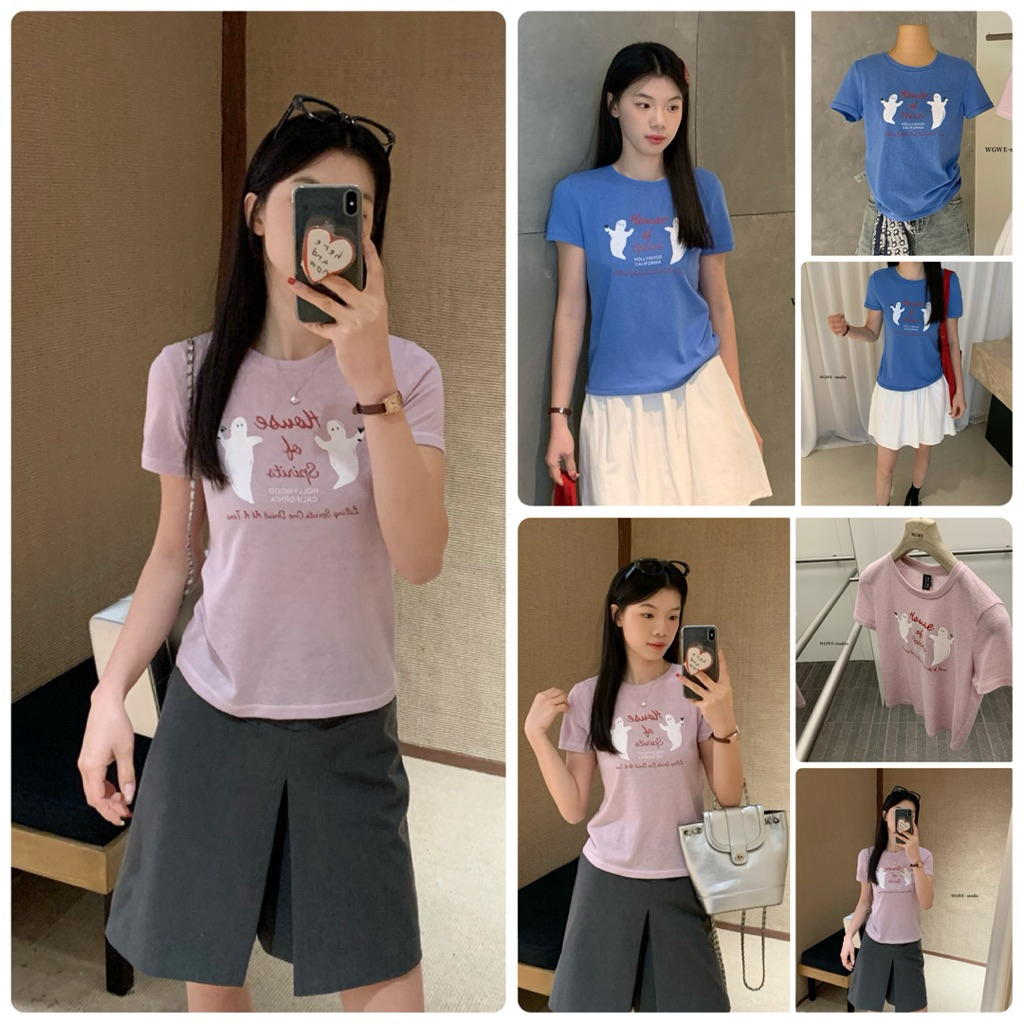 W8686 เสื้อแฟชั่น Tag🇰🇷🛍️WGWE