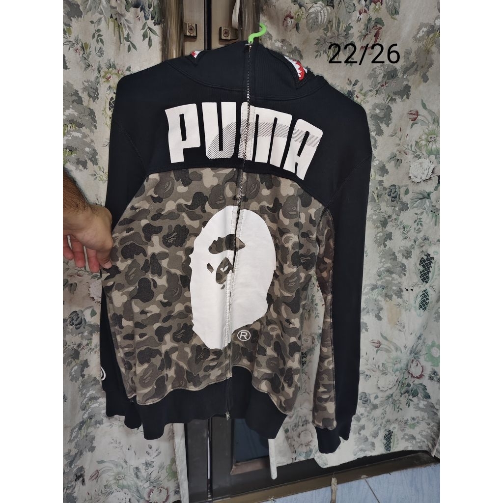 Bape Puma เสื้อฮู้ดสวย