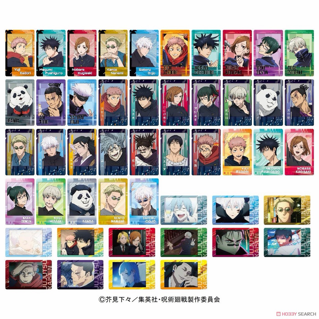 🔥พร้อมส่ง🔥ของสะสม อนิเมะ การ์ด JJK มหาเวทย์ผนึกมาร | Ensky TV Anime Jujutsu Kaisen Snap Card 3