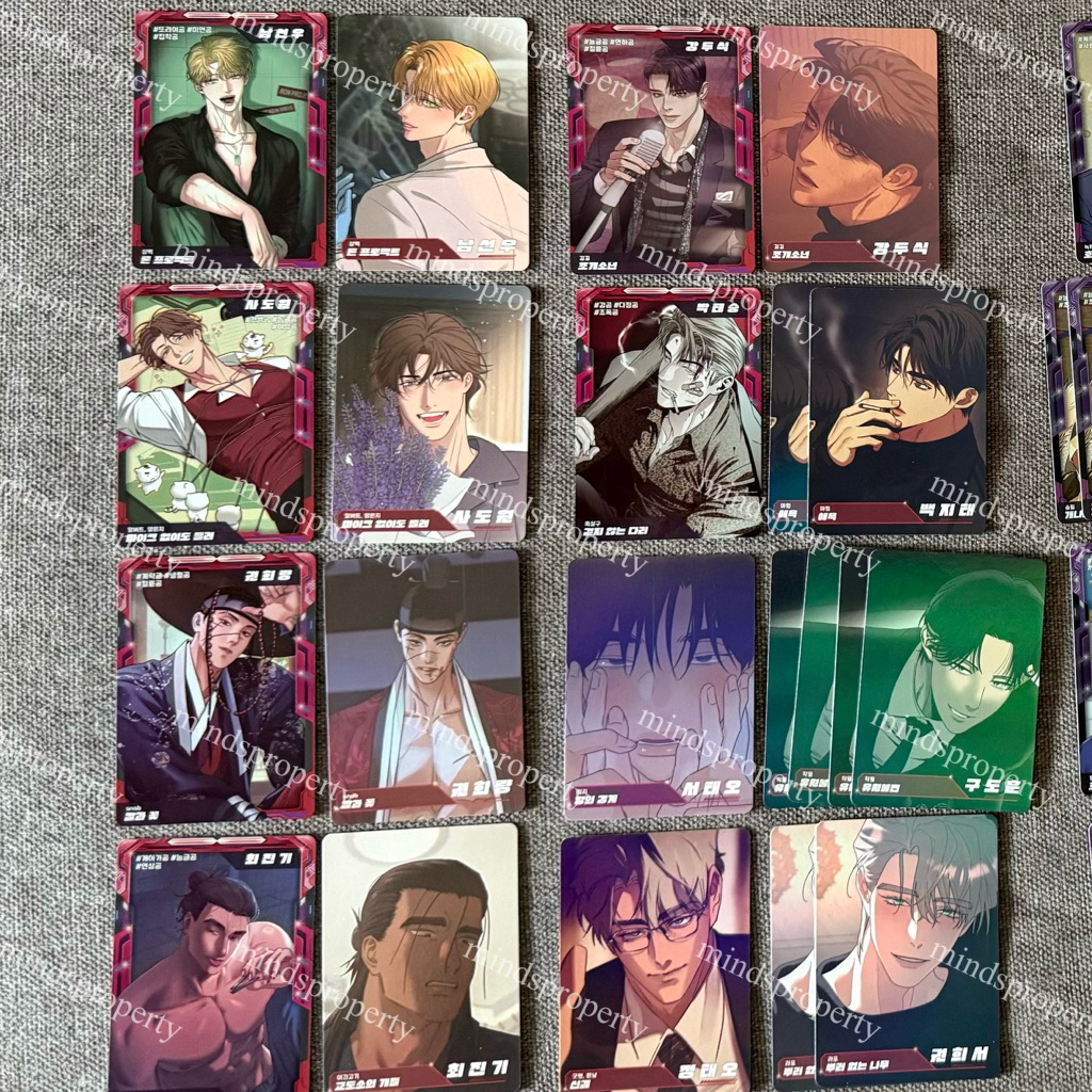[LEZHIN TOP] AR Trading Card ver.1 เทรดดิ้งการ์ด ของแท้