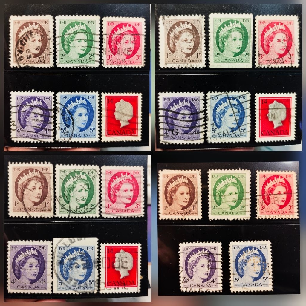 💥 1954 Canada Queen Elizabeth II Set
