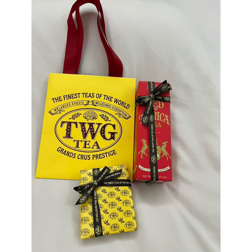 ชา TWG Red of Africa และที่กรองใบชา พร้อมถุง