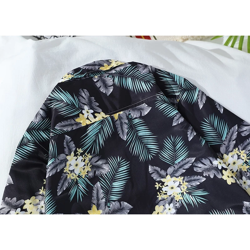 เสื้อเชิ้ตแขนสั้นลายดอกไม้ฮาวายผู้ชาย thumbnail 8