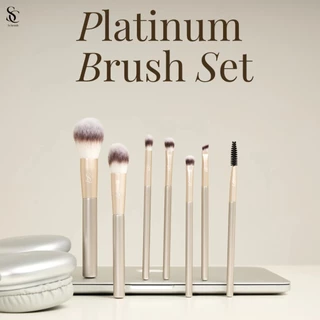 ถูก/แท้/มีไลฟ์ เซตแปรง แต่งหน้า Scbrush Brush Set แปรงแต่งหน้า แปรงขนนุ่ม พุ่มแน่น ไม่บาดผิว