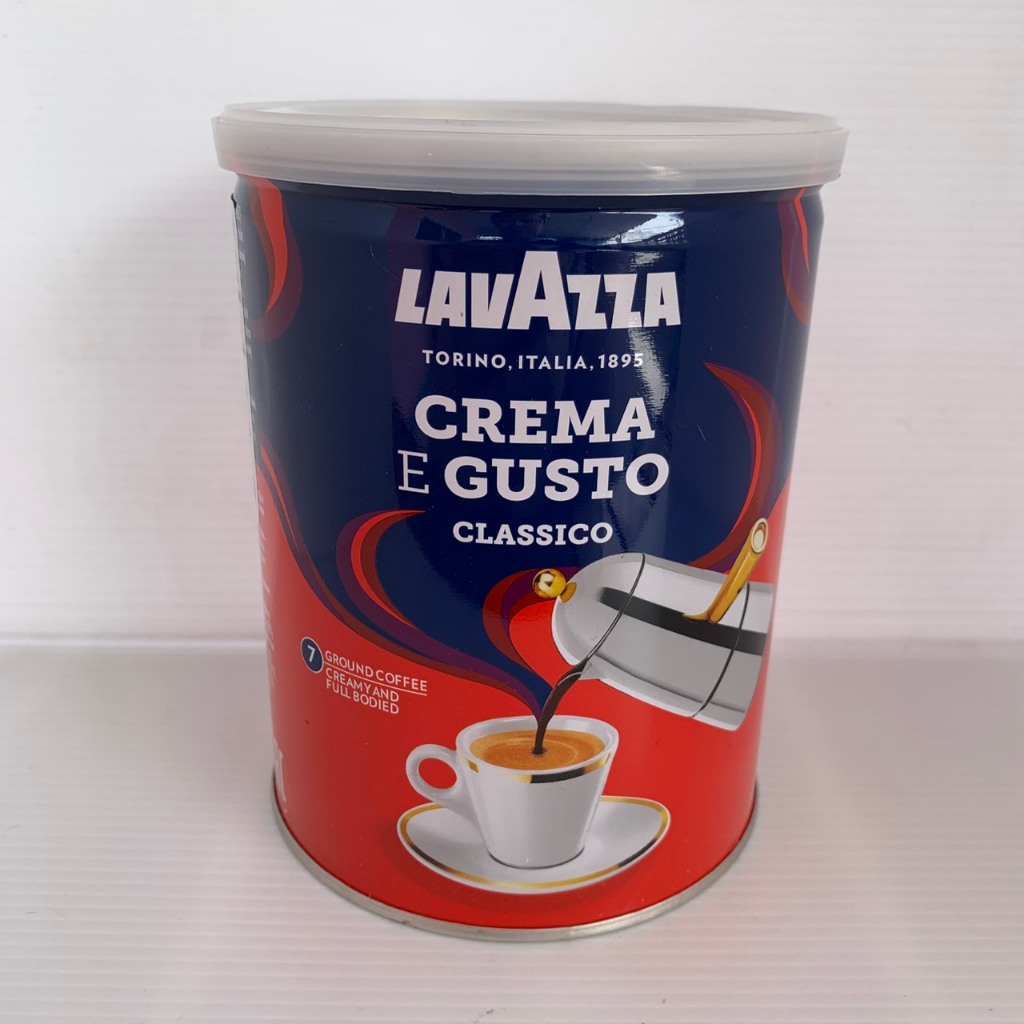 ลาวาซซา ครีม่า อี กุสโต้ (กราวด์ คอฟฟี่) 250 กรัม Lavazza Crema E Gusto (Ground Coffee) 250 GRAM