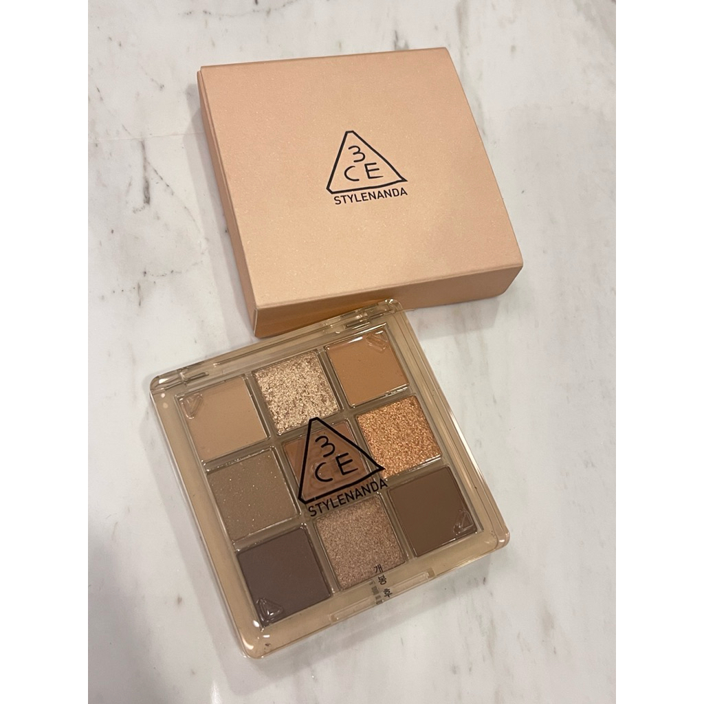 New 3CE Multi Eye Color Palette 8.5g 9สี - butter cream