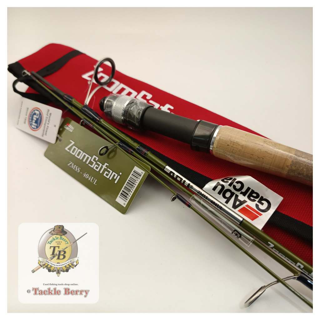 ABU ZoomSafari  ZMSS-404UL / คันเบ็ดพกพา 4ท่อน พร้อมลุยไปทุกที่