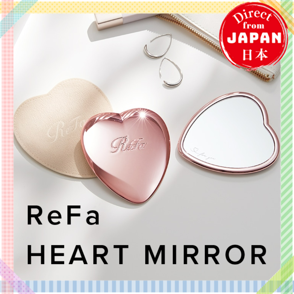 ReFa HEART MIRROR  กระจกรูปหัวใจ ReFa 【ตรงจากประเทศญี่ปุ่น】