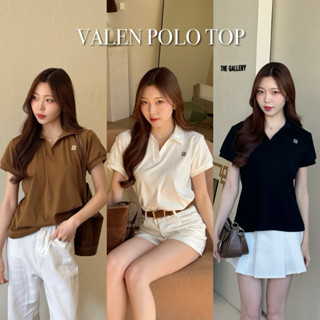 Valen Polo Top : เสื้อโปโลคอวี Longsaidoo_
