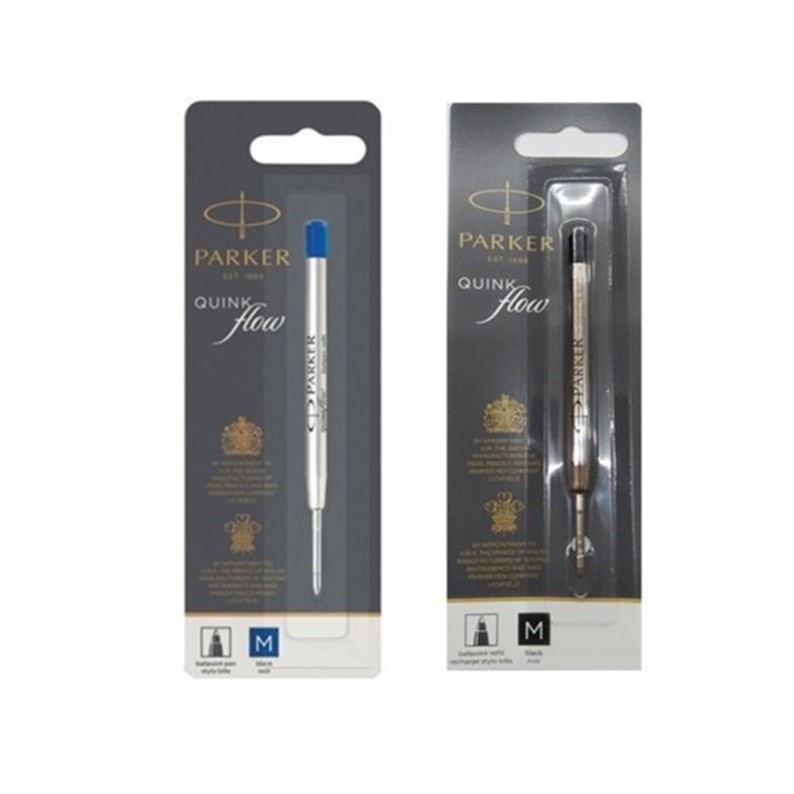 ไส้ปากกา ลูกลื่น ควิ้งโฟล PARKER (M) ของแท้ 100% (เส้นกลาง)