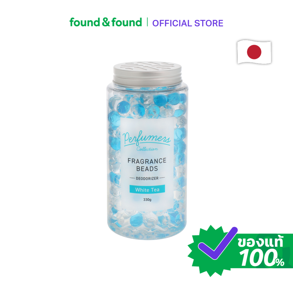 S Select Fragrance Beads White Tea 330g เม็ดน้ำหอมปรับอากาศ กลิ่นไวท์ที found & found