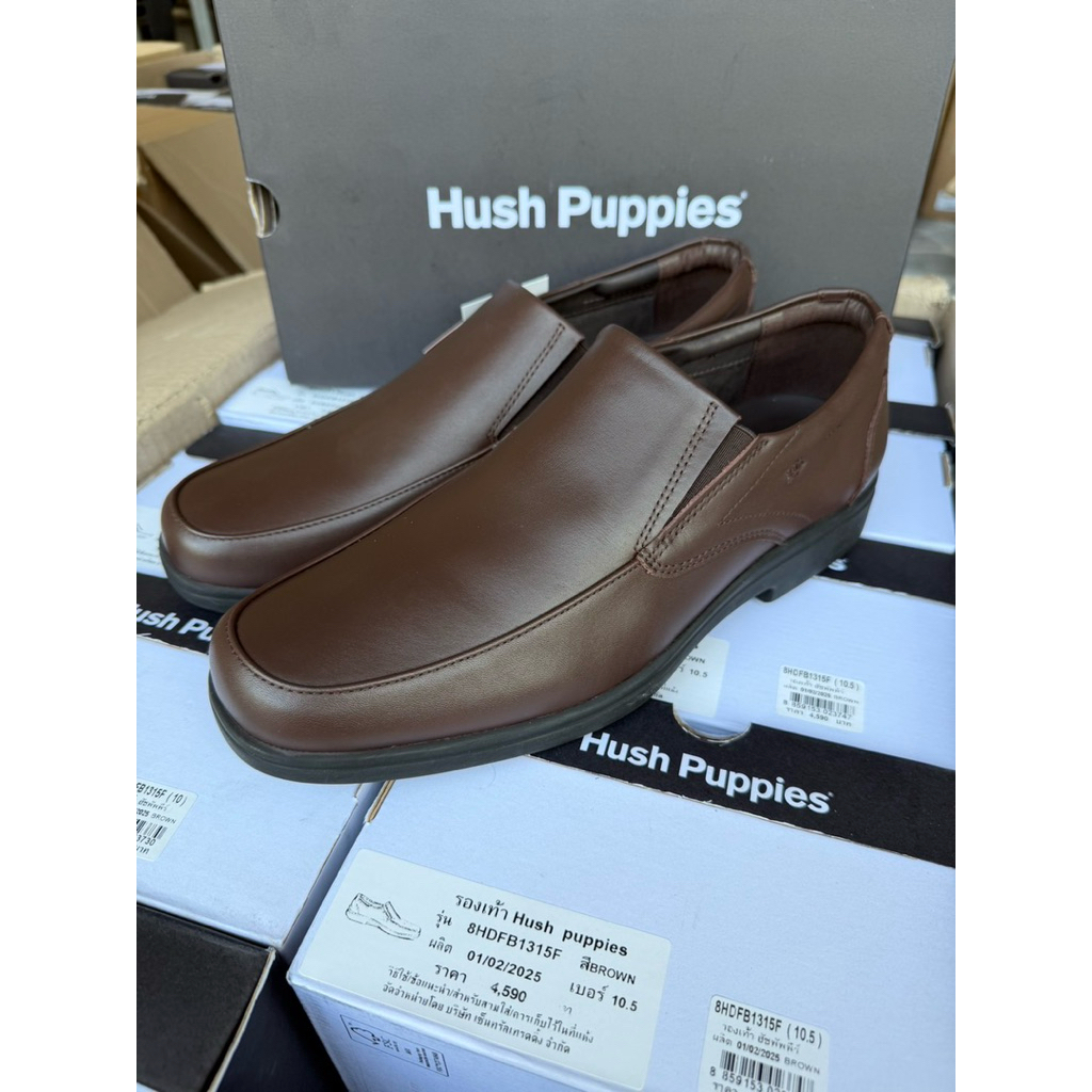 รองเท้าผู้ชาย Hush Puppies แบรนด์แท้จากShop จาก 4,590 ลดไป 4xxx ครบไซด์ มีโค้ดลดเพิ่ม