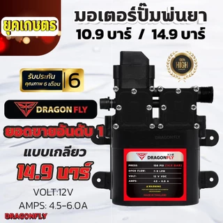 มอเตอร์ปั้มพ่นยา มอเตอร์ปั้มพ่นหมอก 10.9 บาร์ 12โวลล์,มอเตอร์ปั๊มคู่ 14.9 บาร์ 12 โวลล์
