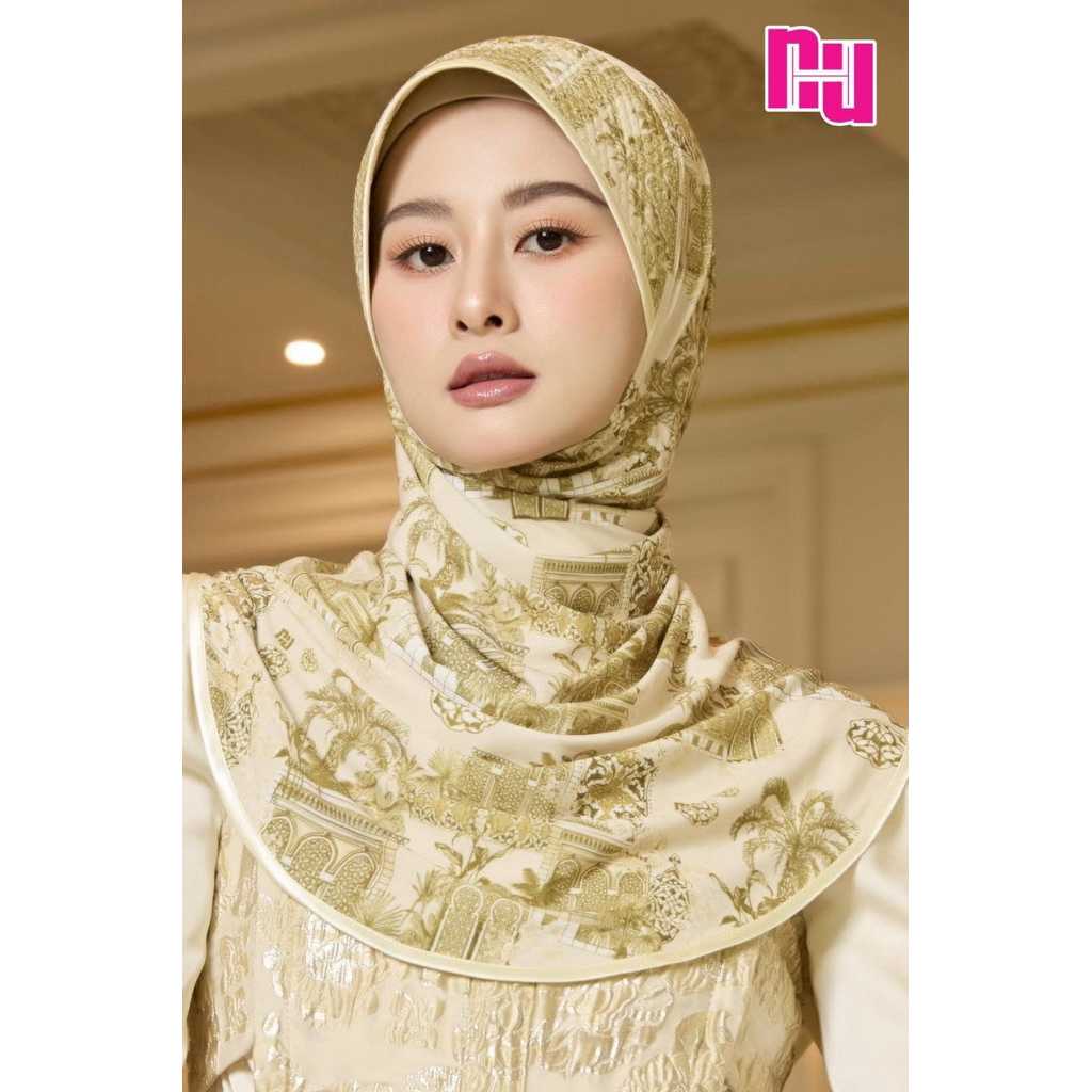 ผ้าคลุม Nunuhมือสองสภาพใหม่เทียบมือ1🎉👏SizeM ทรงฟองน้ำตาราง