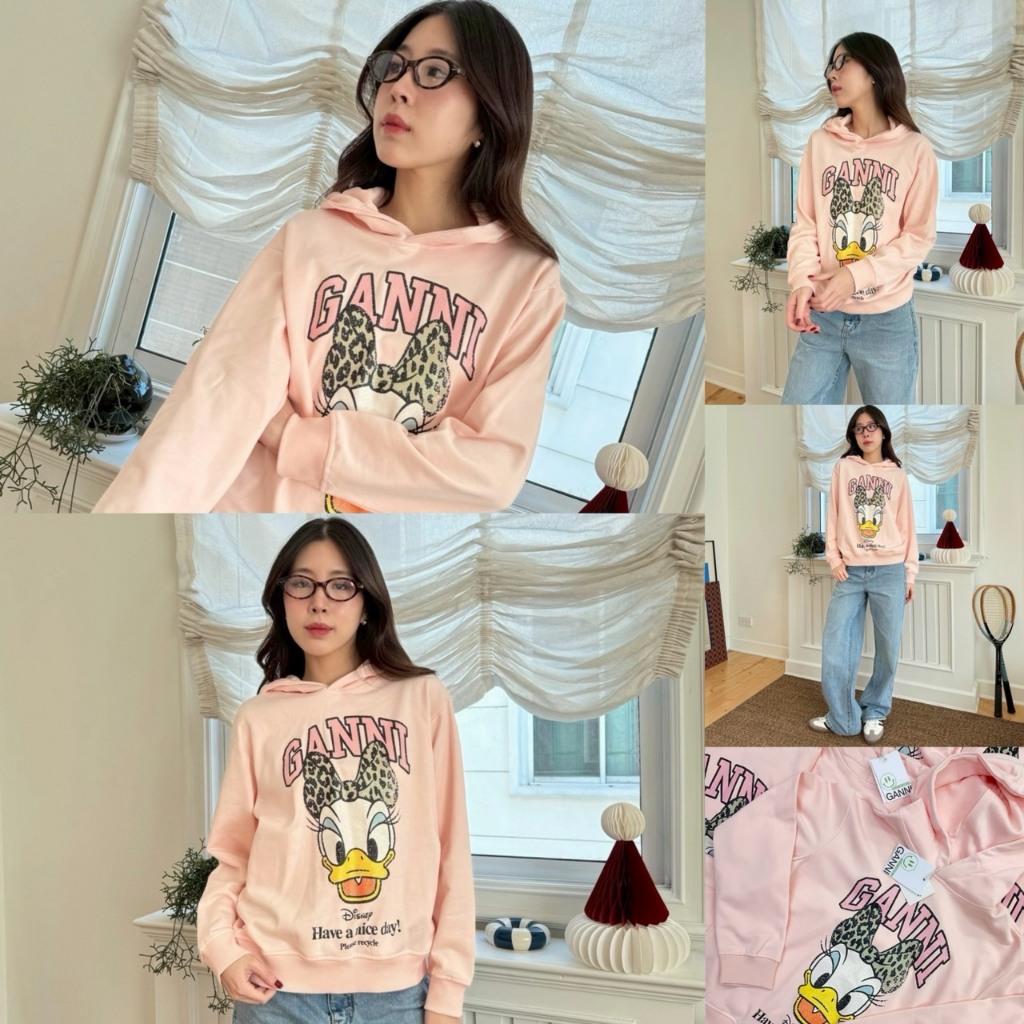 เสื้อแขนยาว💎Ganni sweater คลใหม่รุ่นตามหาดีเทลสกรีน