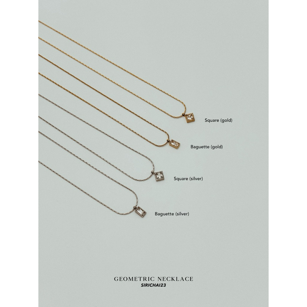 SIRICHAI23 GEOMETRIC NECKLACE