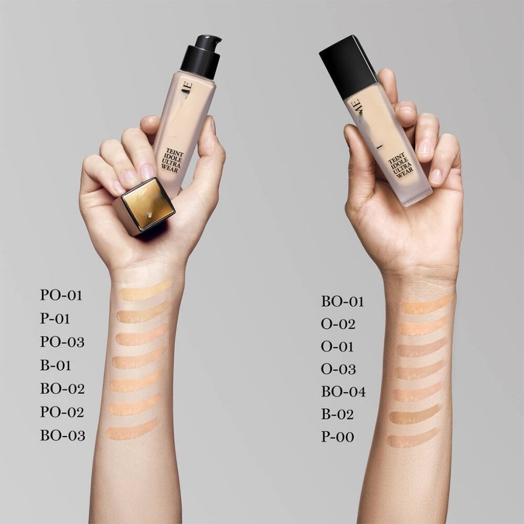 แบ่งขายรองพื้นคุมมัน ปกปิดเรียบเนียนลังโคมteint idole ultra wearติดทนตลอดวัน