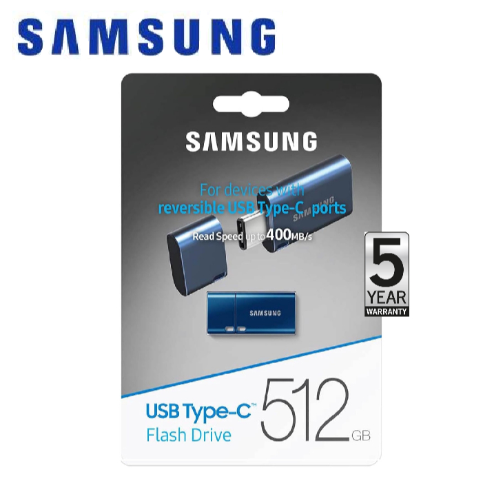Samsung 512GB USB Type-C Flash Drive (400MB/s)