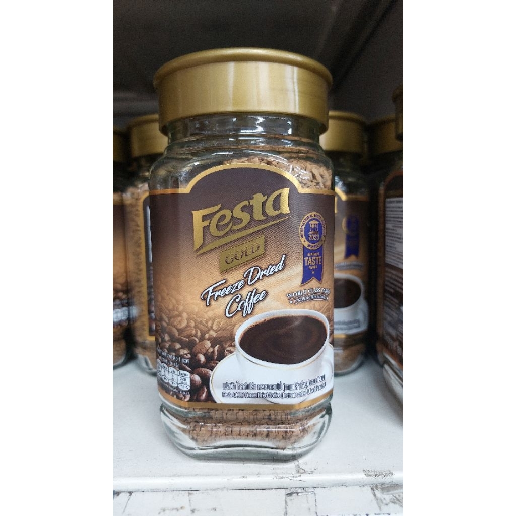 Festa gold ฟรีซ ดราย coffee 180g.exp 06/2027