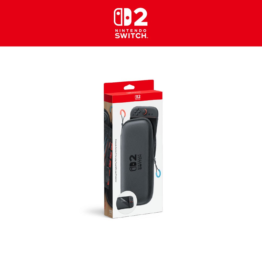 [Nintendo Official Store] Nintendo Switch 2 Carrying Case & Screen Protector
