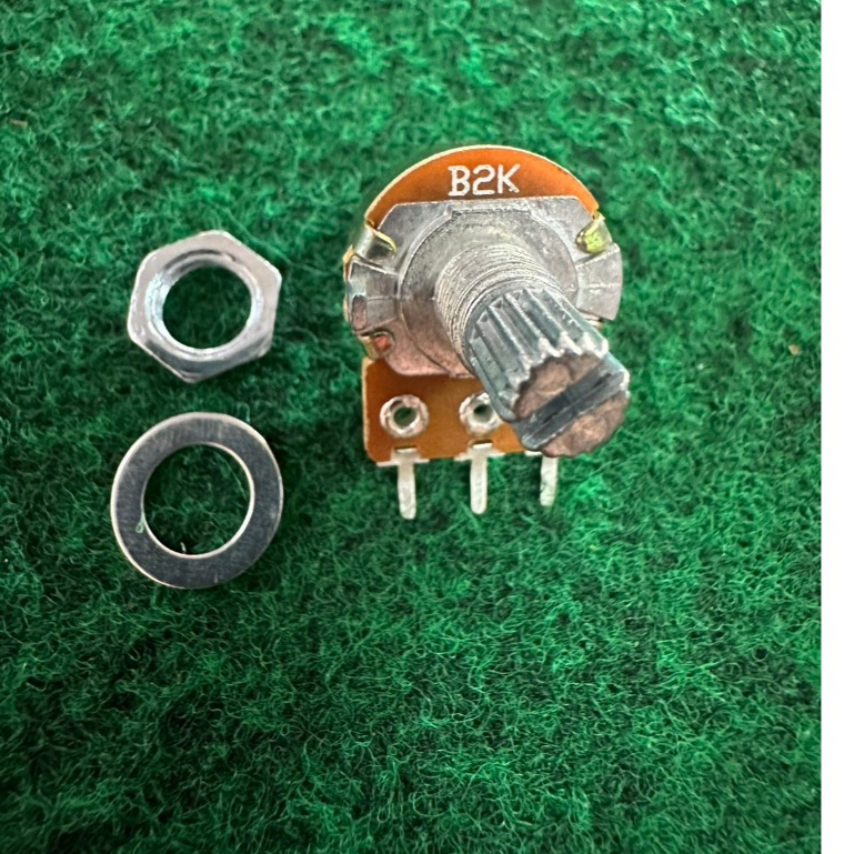 Volume วอลุ่มปรับเสียง 3 ขา 15 มม.WH148 3 Pin  B2K , B10K , B500K , B1K , B100K , B5K , B250K , B1M 