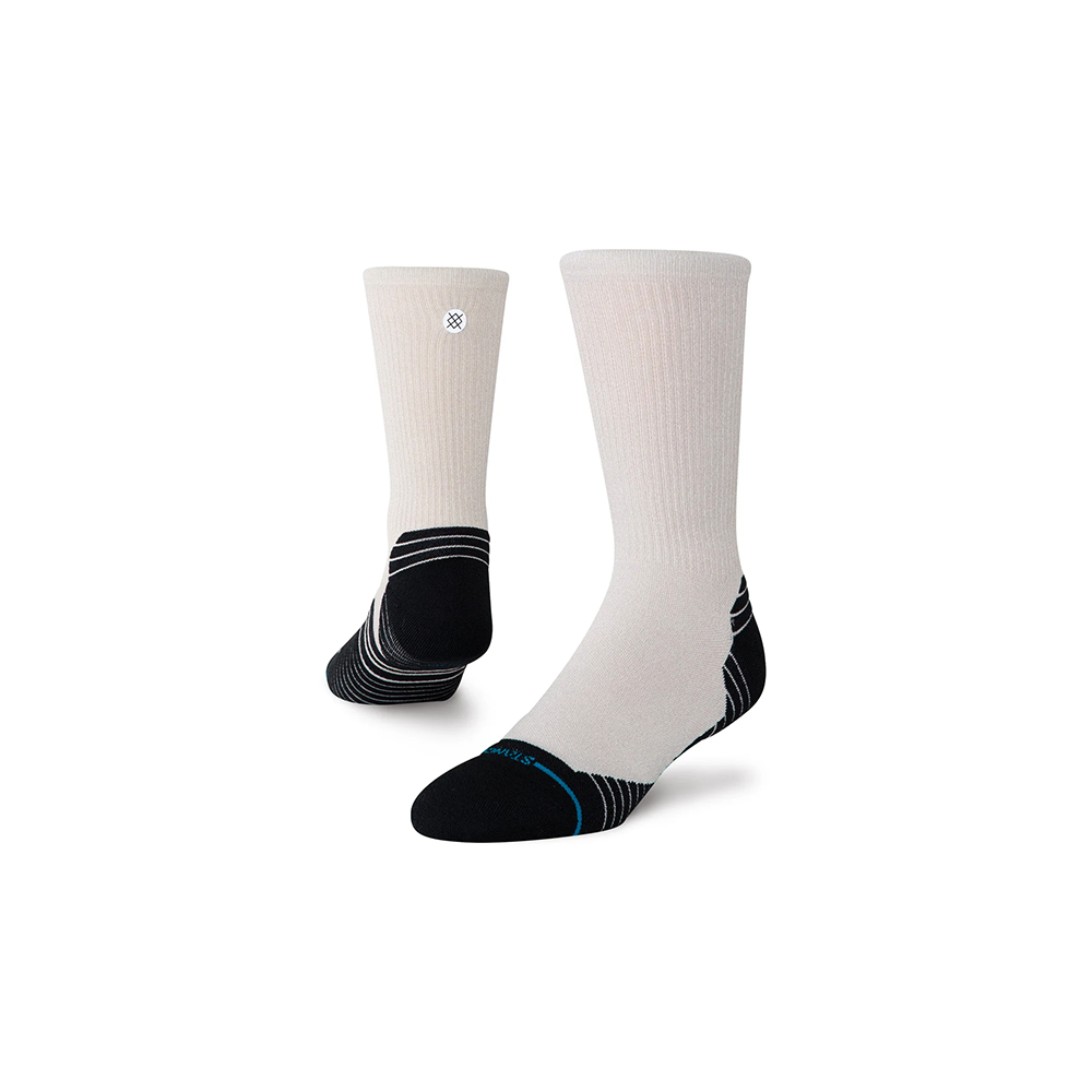 ถุงเท้า RUNNING SOCK รุ่น RIBBED RUN LIGHT CREW สี OATMEAL