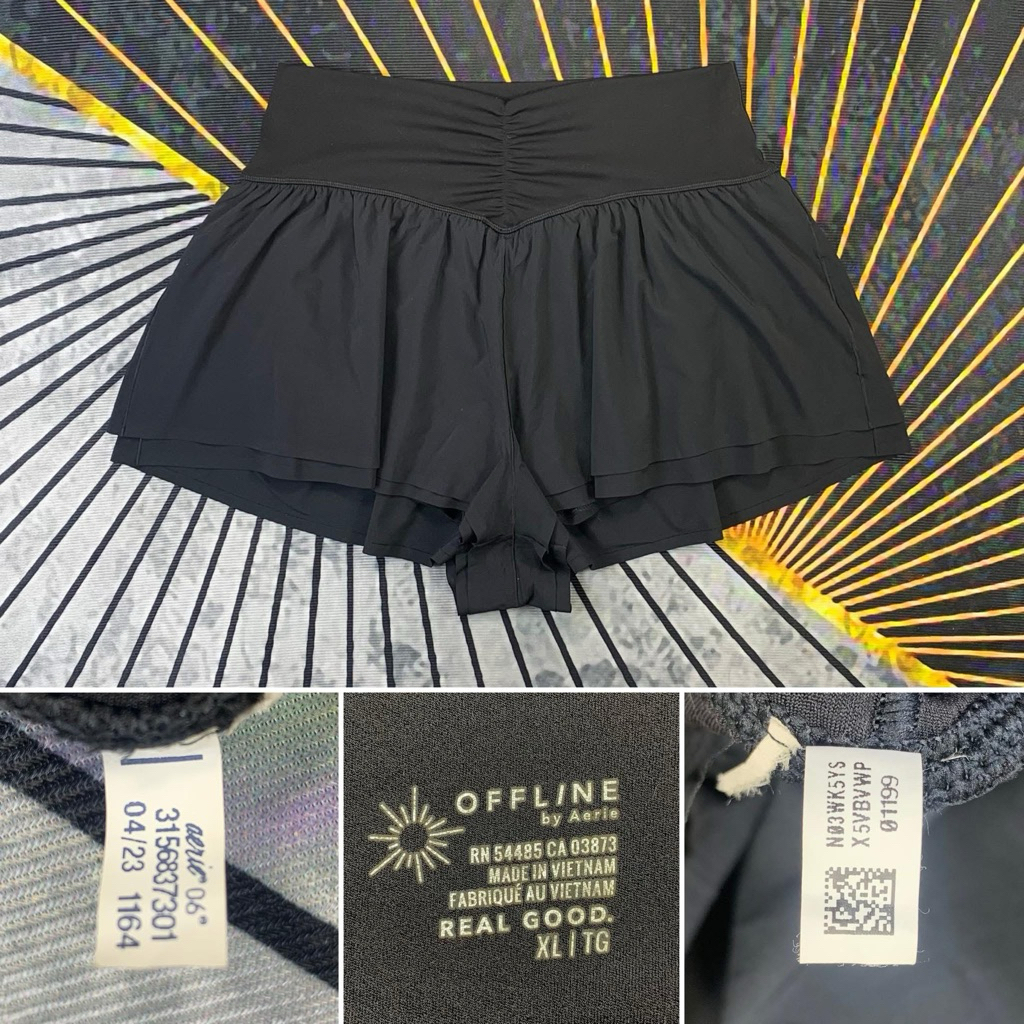 กางเกงวิ่ง OFFLINE by Aerie “มือสอง” เอว 30-36