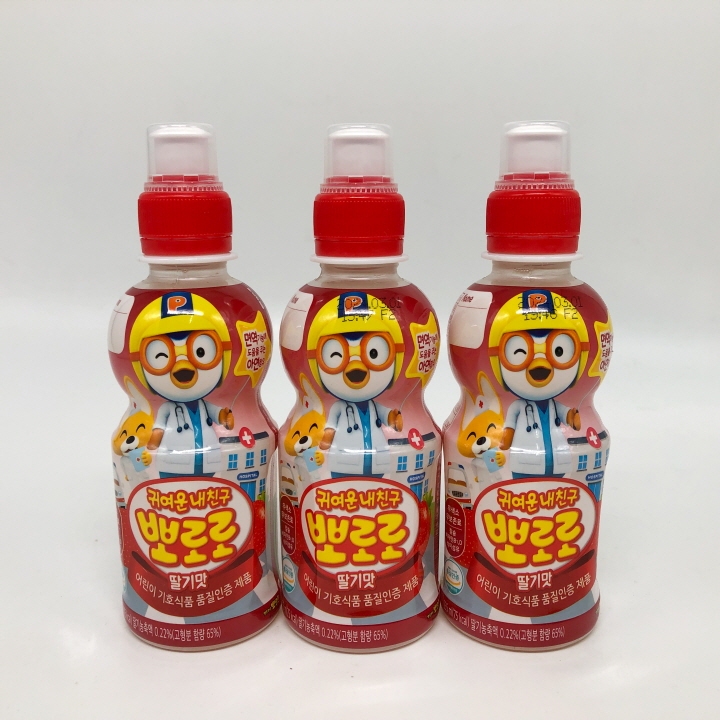 เครื่องดื่มเด็กโปโรโระ ดริ้งค์ บลูเบอร์รี่ PORORO DRINK BLUEBERRY 235ml น้ำผลไม้เกาหลี 뽀로로 - รูปที่ 3