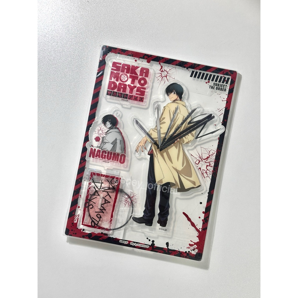 (พร้อมส่ง💖)สแตนดี้อะคริลิค นากุโมะ โยอิชิ:(Nagumo Yoichi) จากเรื่อง SAKAMOTO DAYS