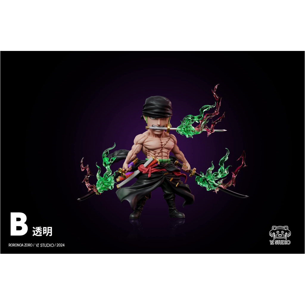 One Piece - Roronoa Zoro Onigashima Resin WCF By Yz Studio
