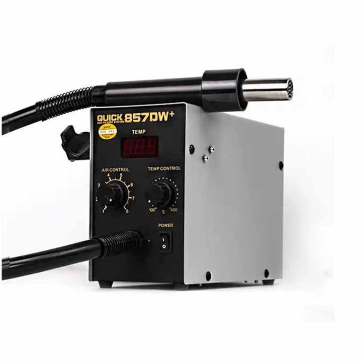 Quick 857DW+ของแท้100%เครื่องเป่าลมร้อนระบบดิจิตอล