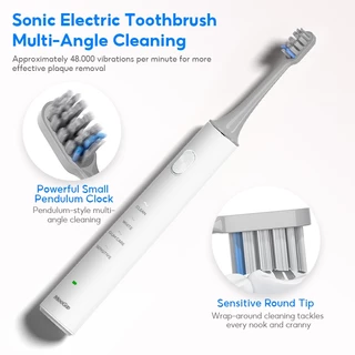 Xiaomi Mijia Sonic Electric Toothbrush T100 แปรงสีฟันอัตโนมัติ แปรงสีฟันไฟฟ้า ชารจ์USB กันน้ำIPX7