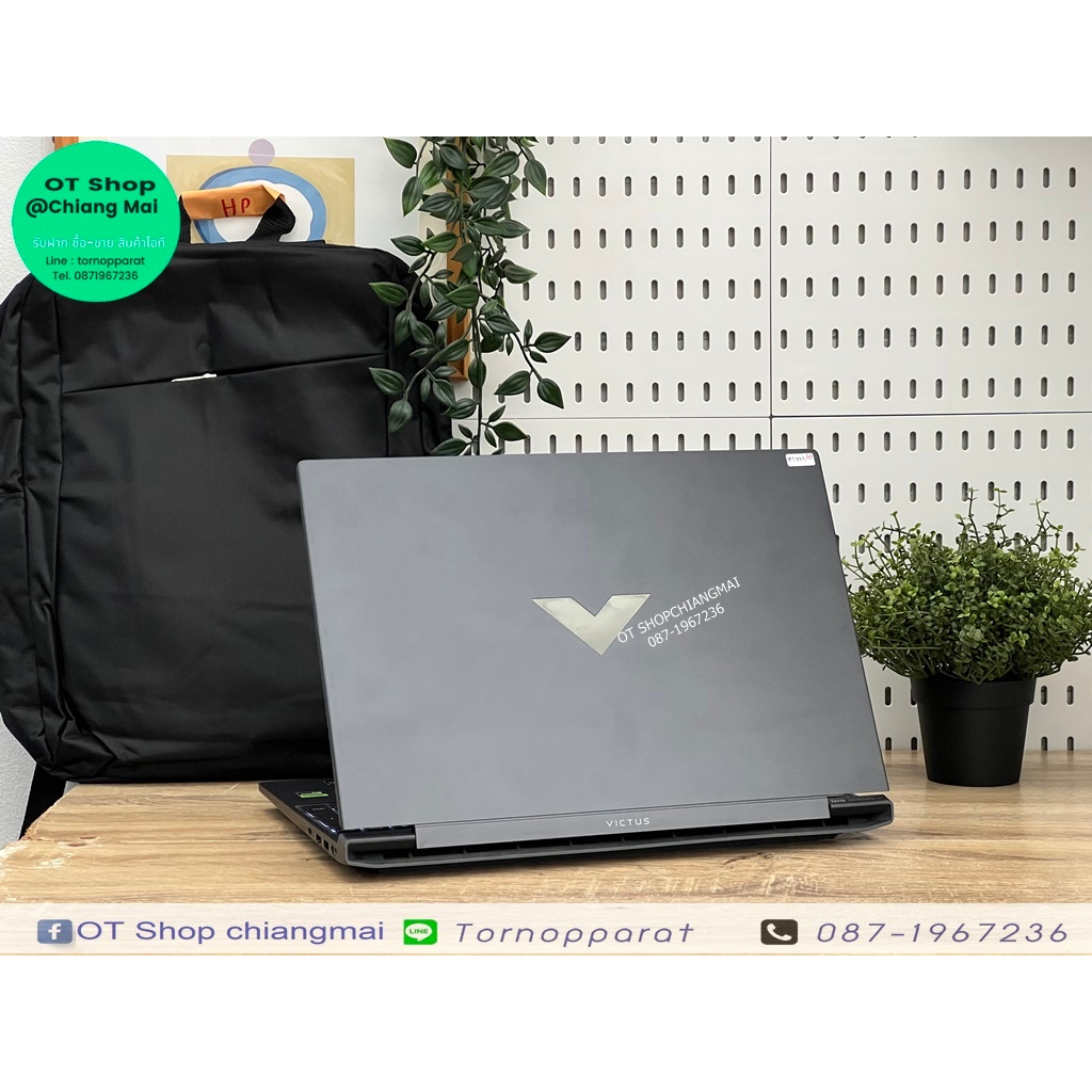 HP VICTUS 15-FB2105AX (RAM 16 RTX 2050 ) ราคา 18,900 บาท