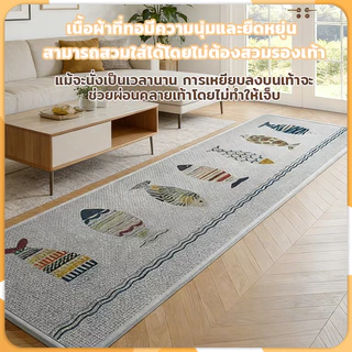พรมห้องครัว พรมปูพื้นในห้องครัว พรมเช็ดเท้า ดูดซับน้ํา กันลื่น ล้างทําความสะอาดได้ สําหรับห้องครัว