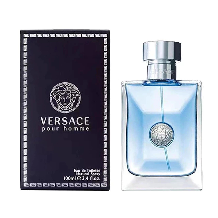 [ป้าย King/ห้าง] Versace Pour Homme EDT 100ml น้ำหอมผู้ชาย กลิ่นสะอาด สุภาพ ของแท้ 100%