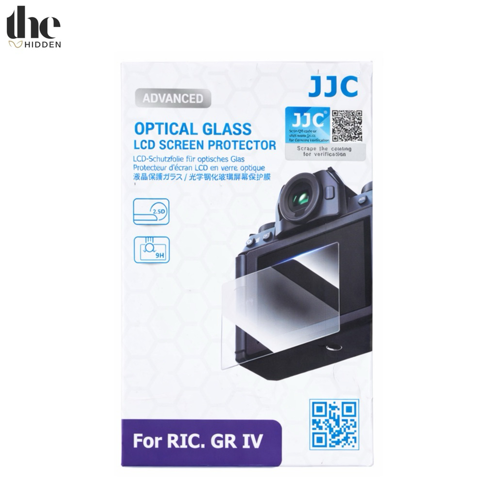 [ส่งจากไทย 🇹🇭] JJC ฟิล์มกระจกกันรอยกล้อง Optical Glass 9H | Canon G7X/G5X/G9X/SX740HS | Ricoh GR (เลือกรุ่นได้)