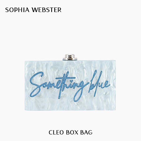 โซเฟีย เว็บสเตอร์ | กระเป๋าถือรุ่น Cleo Box Bag Something Blue