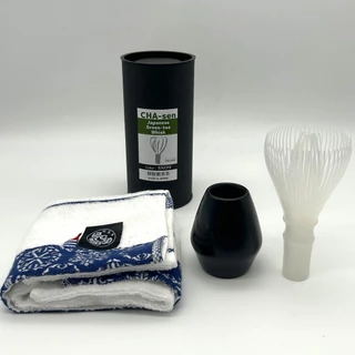 ☆Limited time offer: Includes Imabari towel☆ Snow resin tea whisk Chasen【Made by Fugetsu, our store exclusive color】