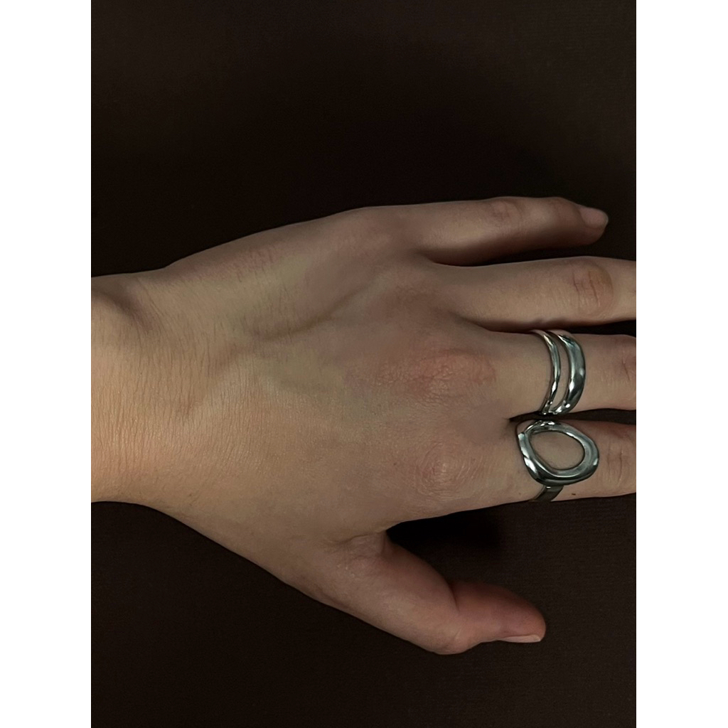 Set-Vintage style ring - แหวนเงินสไตล์วินเทจ แหวนเงินแฟชั่น