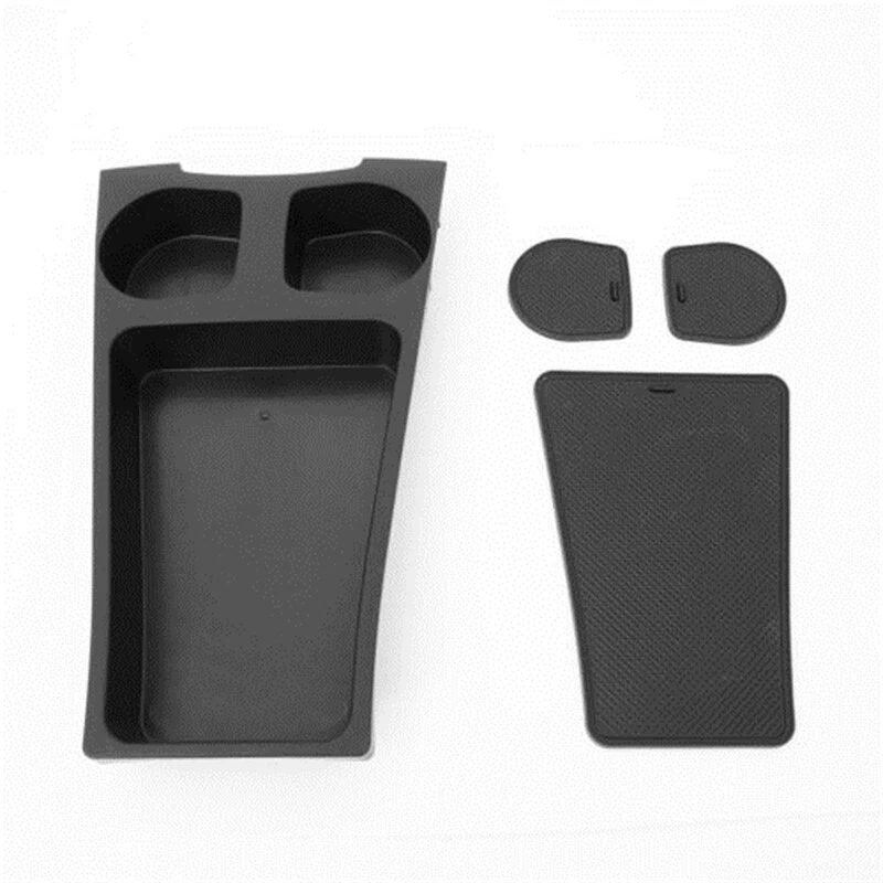 คอนโซลกลางกล่องเก็บของอุปกรณ์เสริมตกแต่งภายในรถยนต์สำหรับ Toyota,Prius 2012-2015