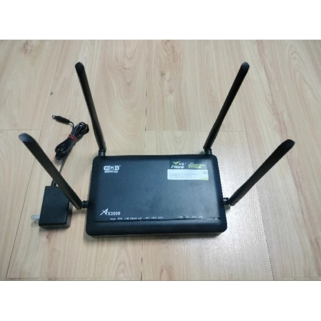 ZTE รุ่น F6107A Main WIFI6 AX3000 ระบบแท้ AIS Fibre แท้ พร้อมใช้งาน