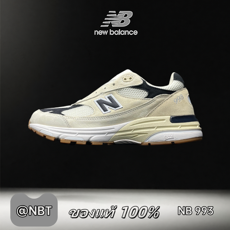✔ของแท้ 100% New Balance NB 993  beige U993WS Low Sneakers