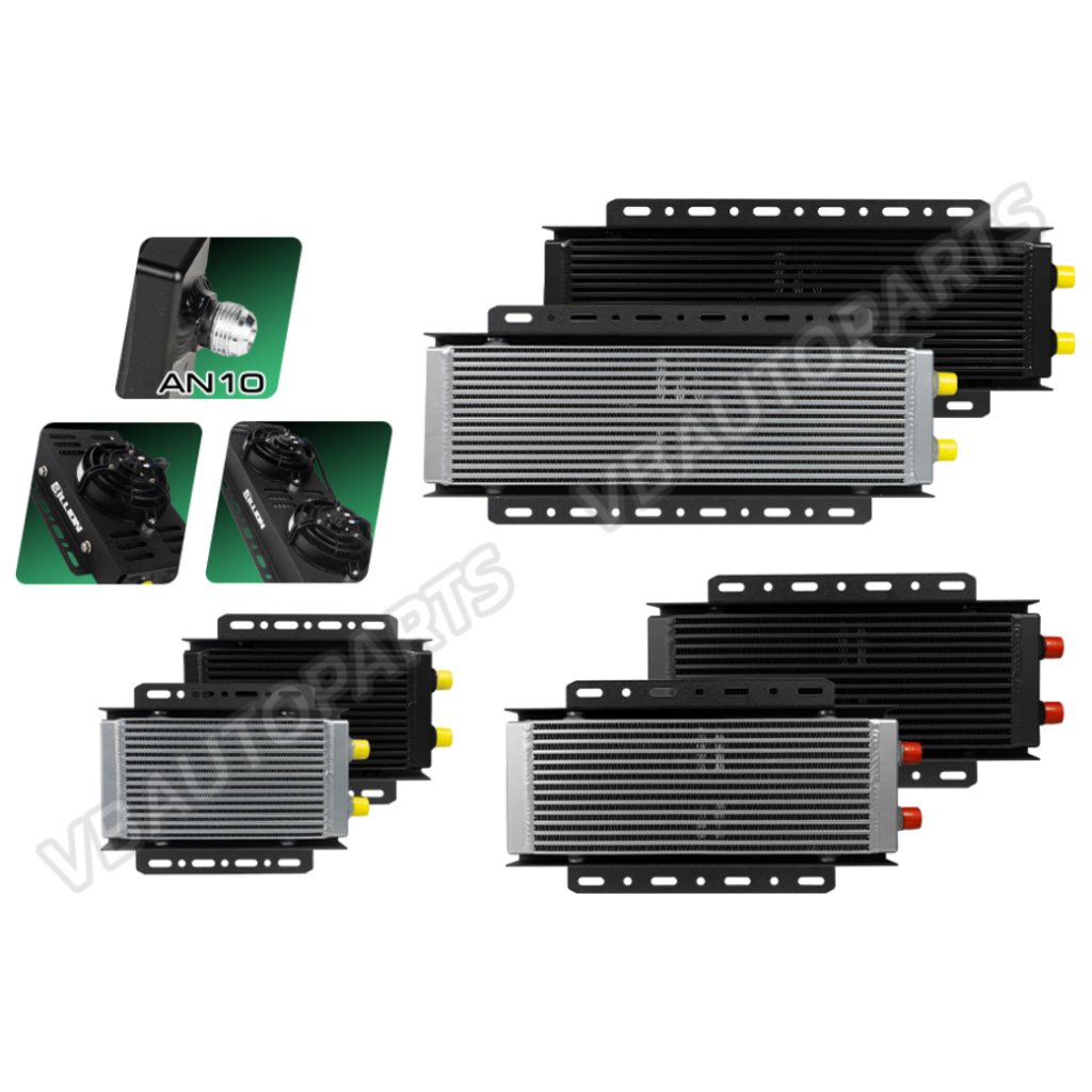 ชุดออยคูลเลอร์ Billion AN10 Dual-Pass Universal + ชุดโครงพัดลม - รูปที่ 2