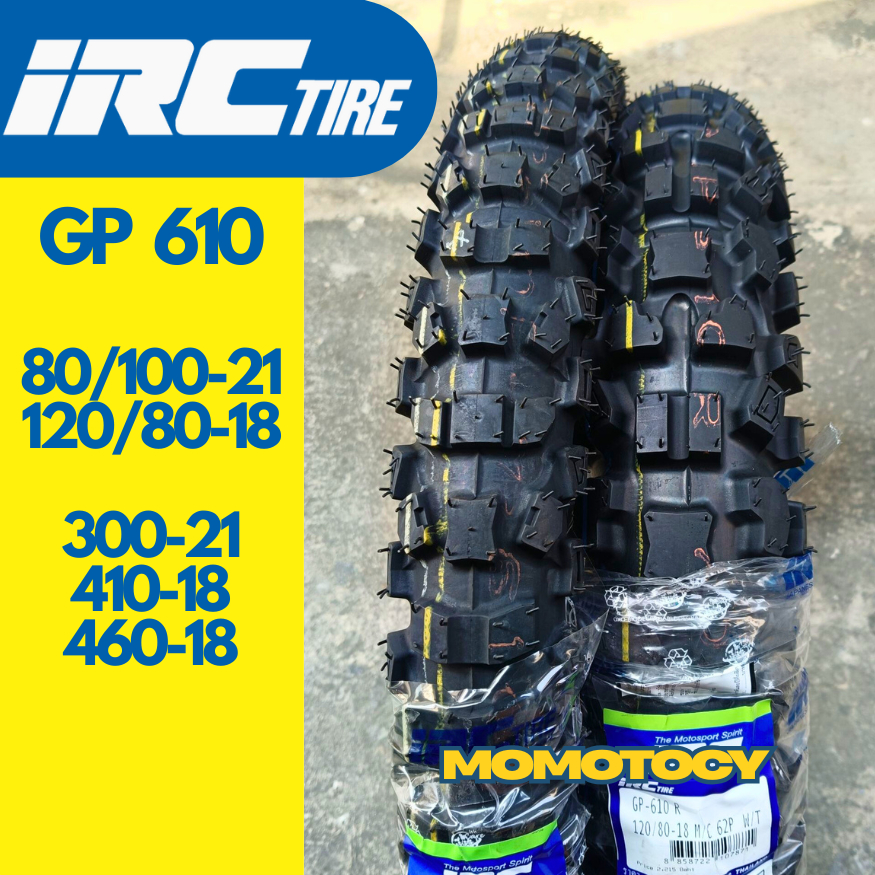 👍ยางถูกที่สุด👍 ( GP-610 ) IRC รุ่น GP 610 ยางวิบาก Enduro ใส่ CRF 250L, CRF 300L, CRF Rally, KLX 250