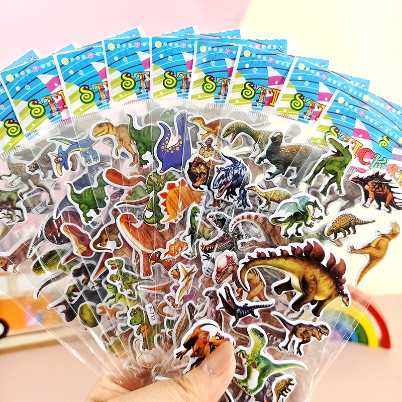 🪀ส่งในไทย🪀สติกเกอร์นูน 3D สติ๊กเกอร์ตัวนูนลายการ์ตูน  ชุดรวมลายการ์ตูนสุดฟิน Sticker 3D นูนมีให้เลือกมากกว่า
