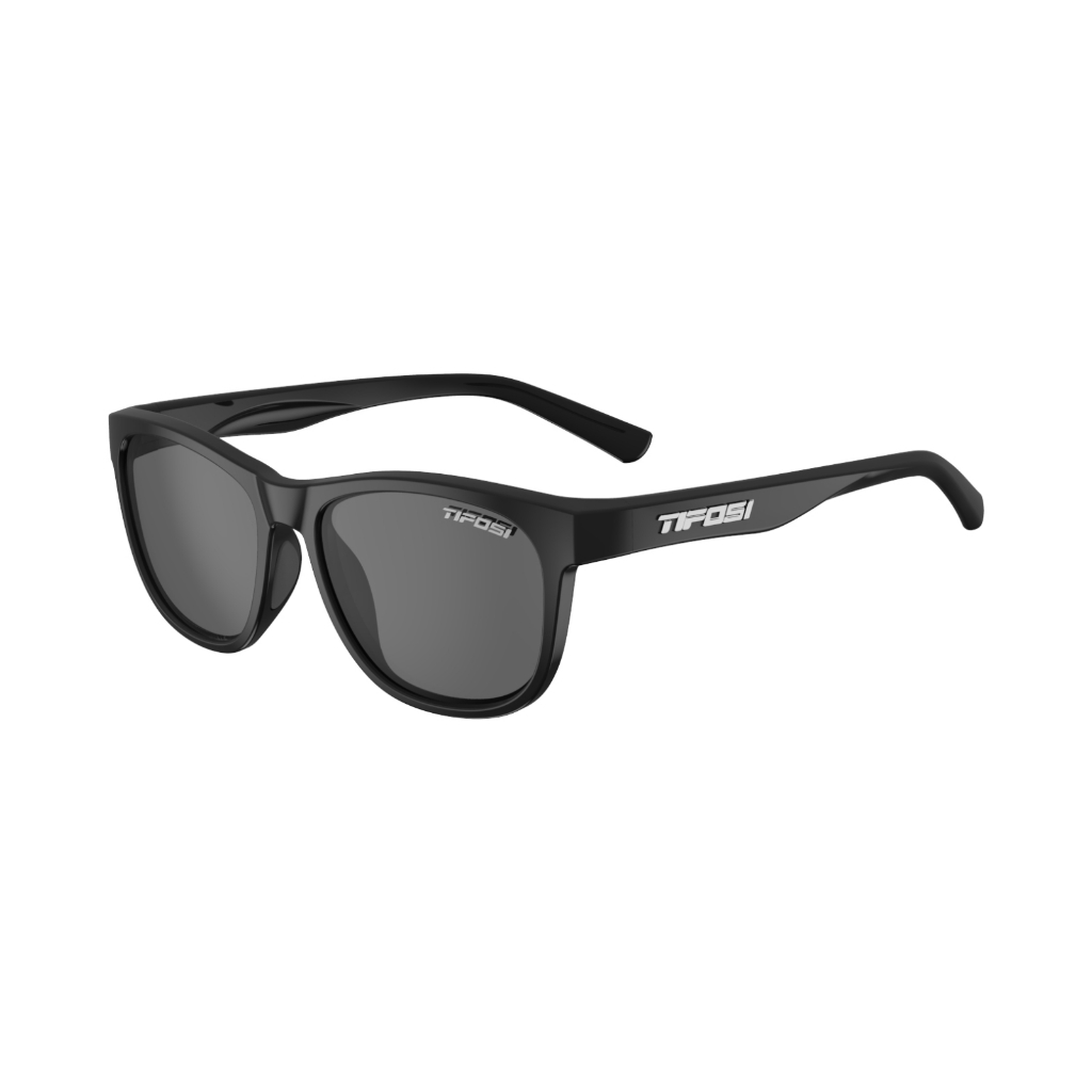 Tifosi Sunglasses แว่นกันแดด รุ่น SWANK Satin Black (Smoke Polarized)