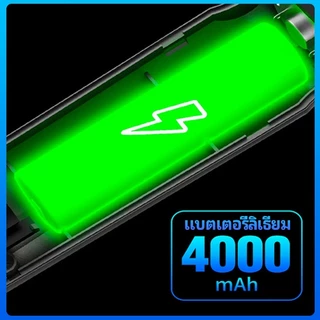 【 Super Tribe 】ไฟฉายพกพา แรงสูง LED ส่องไกล 500 เมตร หน้าจอ LED บอกแบตเตอรี่ ชาร์จ Type-C ไฟฉายเดินป่า อุปกรณ์แคมป์ปิ้ง