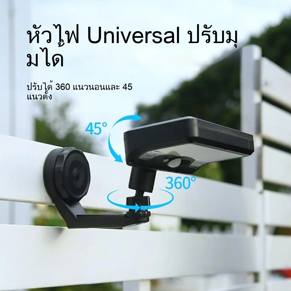 ไฟถนนพลังงานแสงอาทิตย์ LED ไฟถนนแบบบูรณาการ ไฟถนนพลังงานแสงอาทิตย์ LED กันน้ำ ความสว่างสูง ติดตั้งง่าย